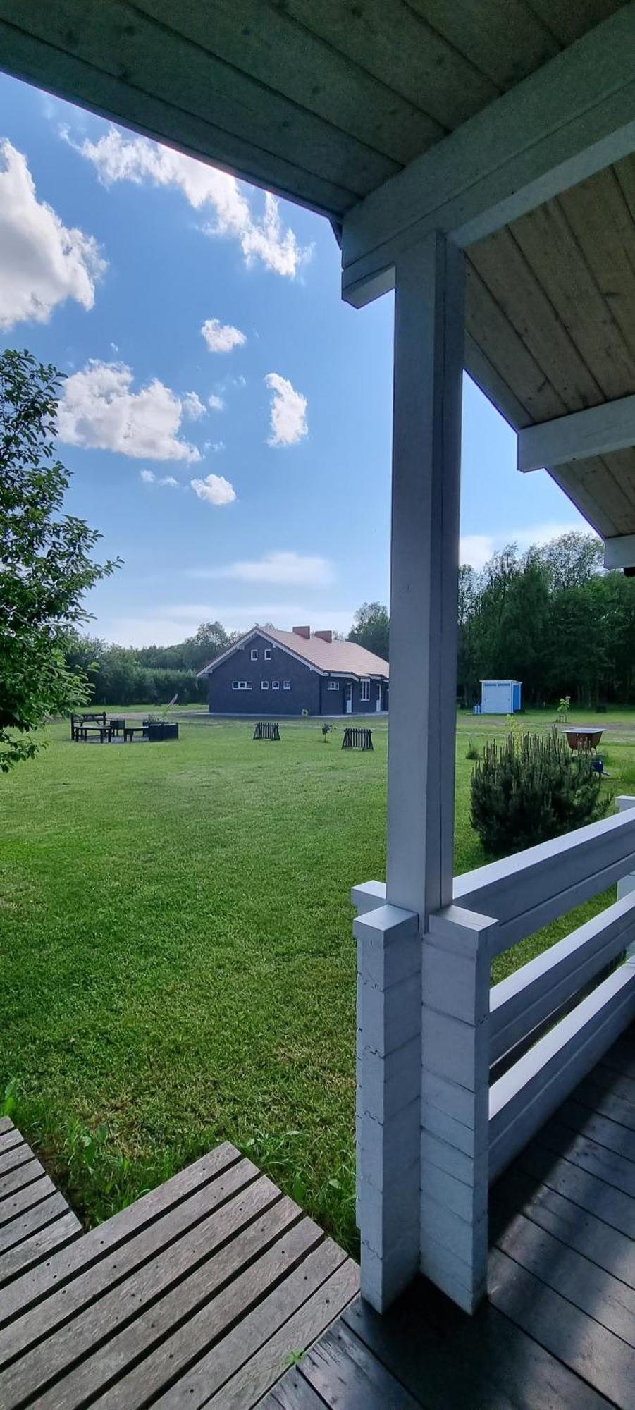 Campsite 37A - Wooden Cabins Karklė المظهر الخارجي الصورة