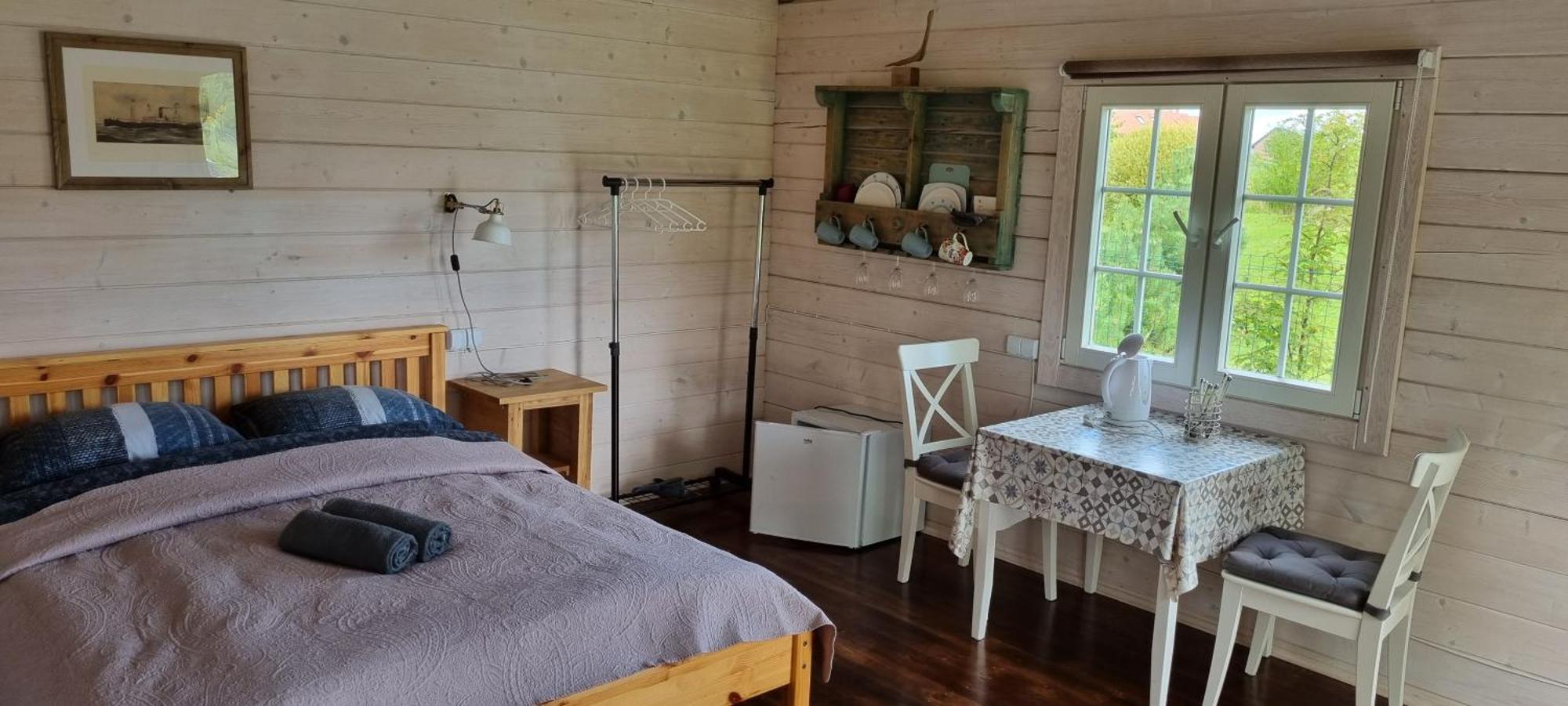 Campsite 37A - Wooden Cabins Karklė المظهر الخارجي الصورة